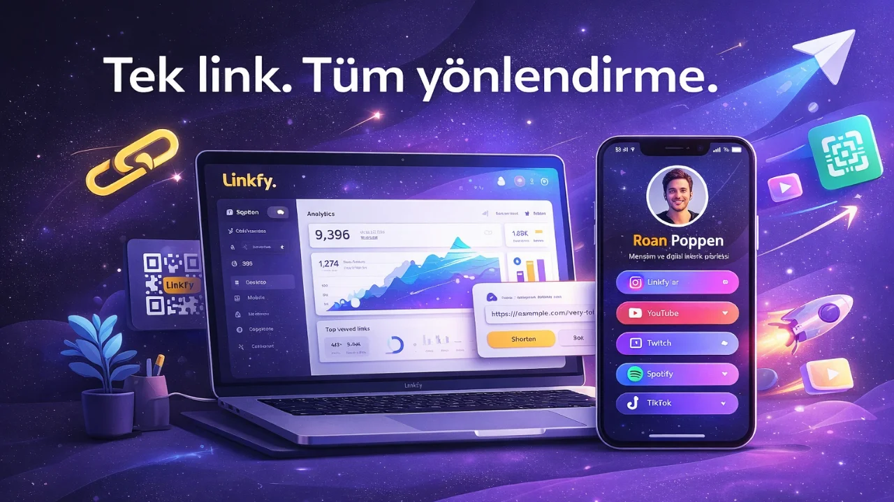 Biolink ve Link Kısaltma Platformu
